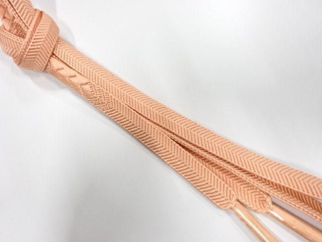 未使用品　正絹　手組帯締め